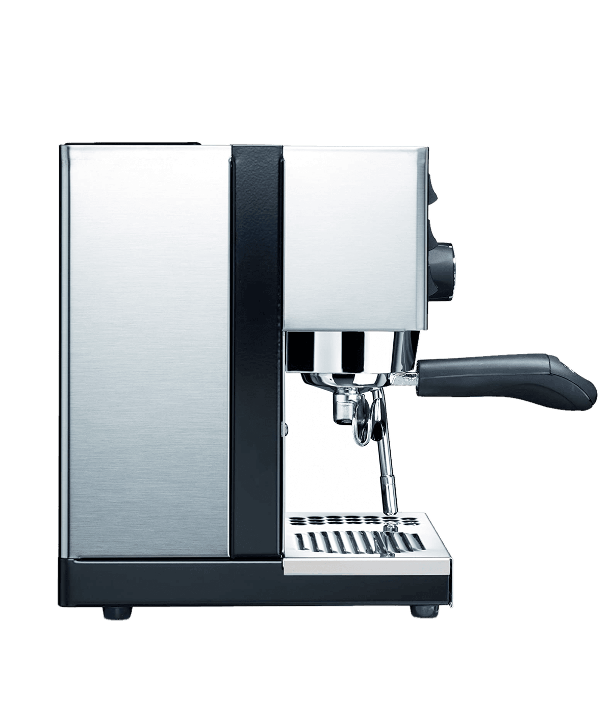 Macchina da caffè espresso Rancilio Silvia Eco Inox in acciaio inox opaco