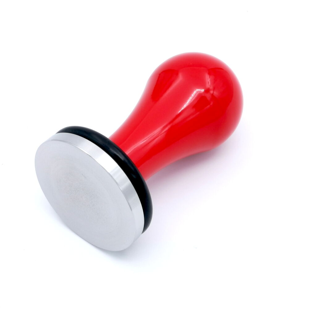 Olympia Express Tamper rot mit Logo, 54 mm