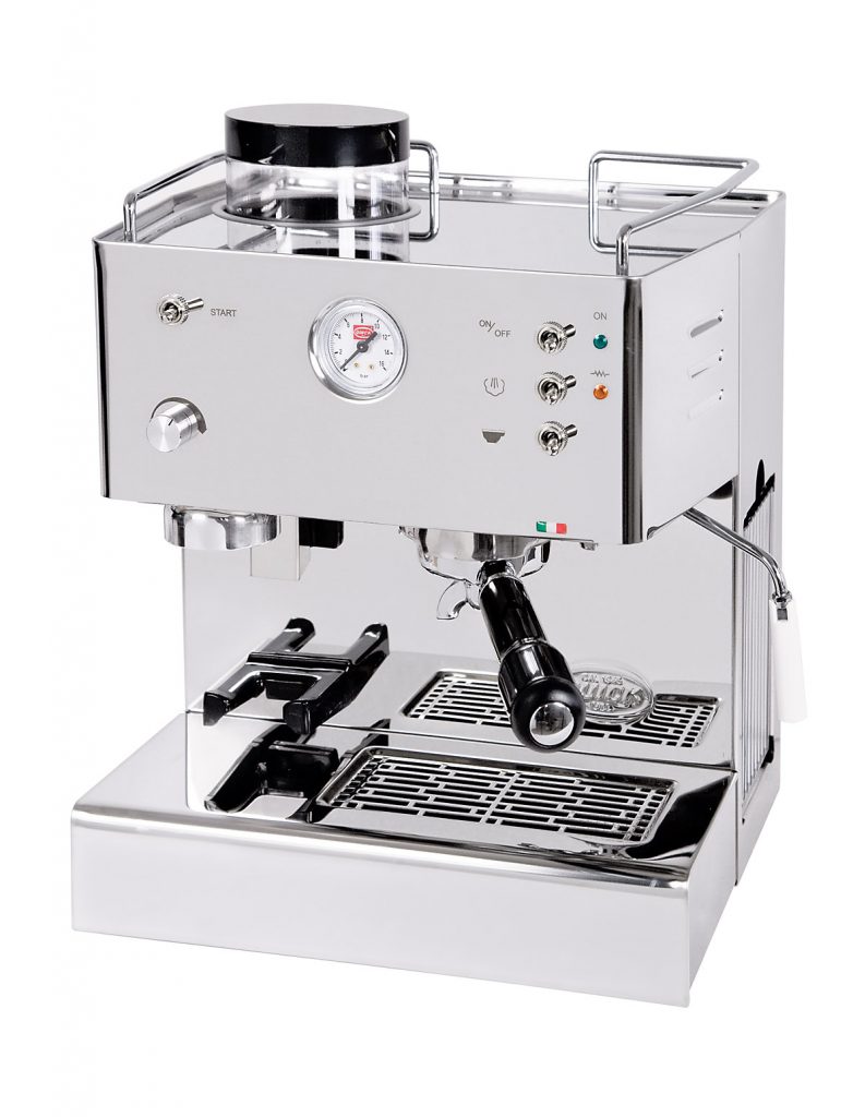 Quick Mill Pegaso 03035, macchina per caffè espresso con macinino integrato