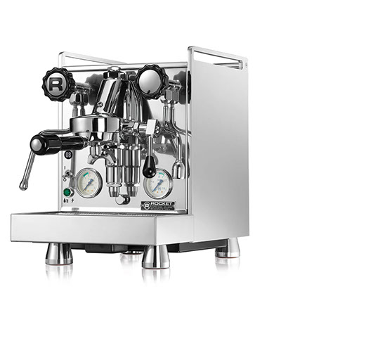 Macchina per caffè espresso Rocket Mozzafiato Cronometro V Inox
