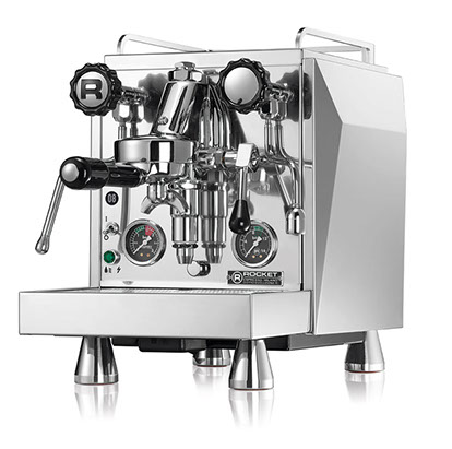 Macchina per caffè espresso Rocket Giotto Cronometro R Inox